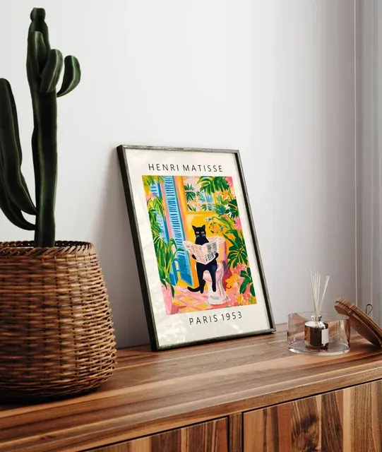Badezimmer-Katzen-Wandbild 3