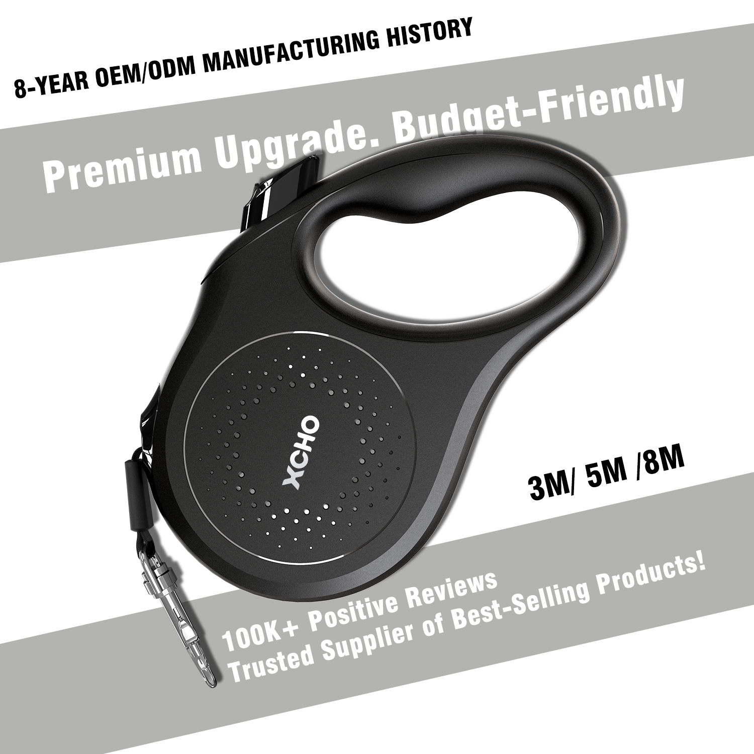 3m 5m 8m Automatic BPA Free Anti Slip 2
