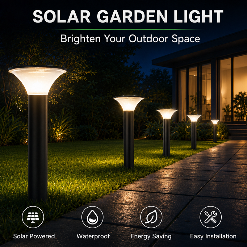XIUBEN Bright Waterproof LED Solar Garden Light for