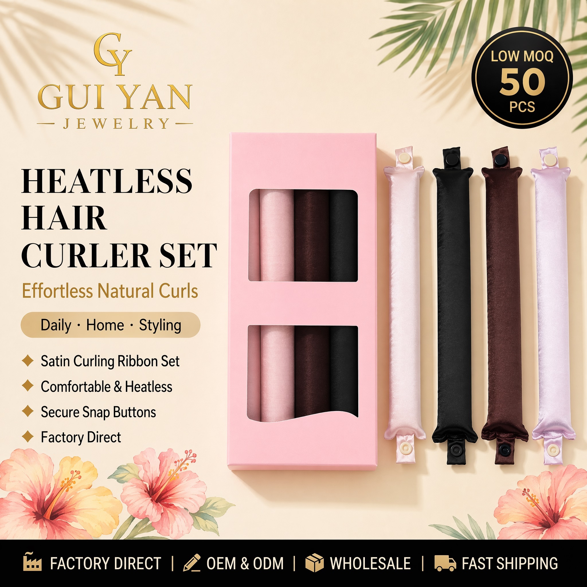 Soft Foam Heatless Overnight Hair Rollers