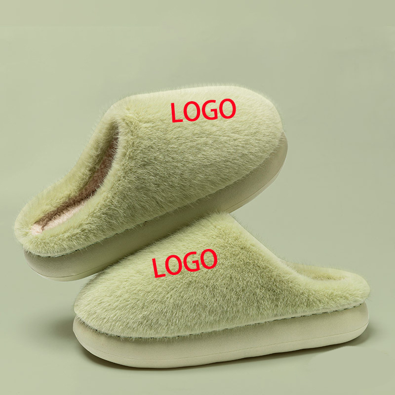 Extra Thick Plush Slippers Cloud Comfort Soft Indoor