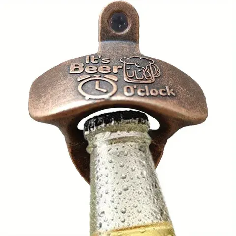 Wall-Mounted Bottle Opener