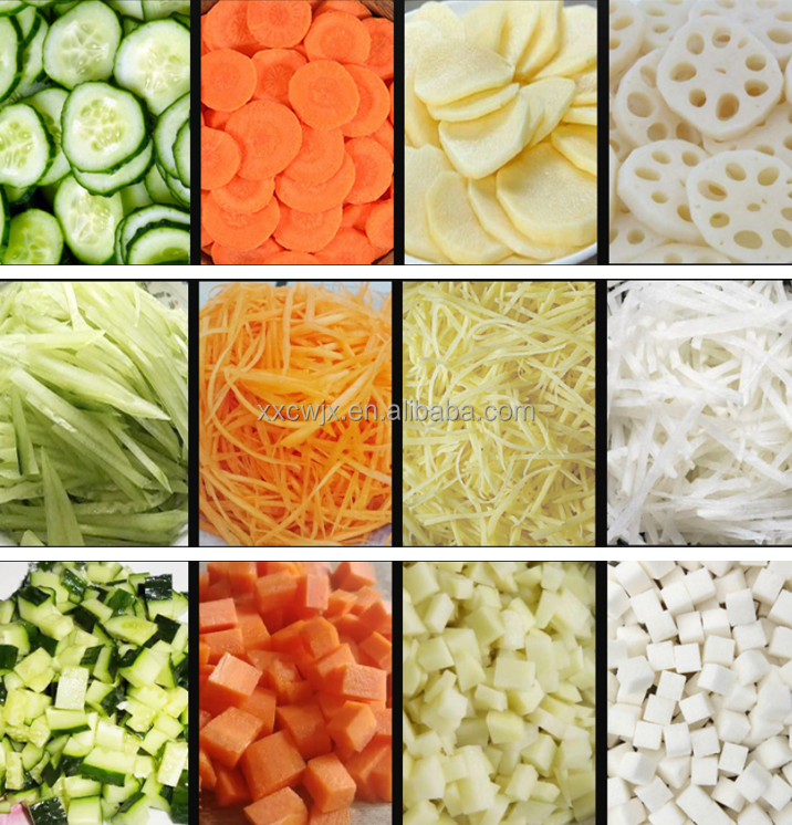 Electric Automatic Cabbage Carrot Potato Vegetable Cutting Machine 3