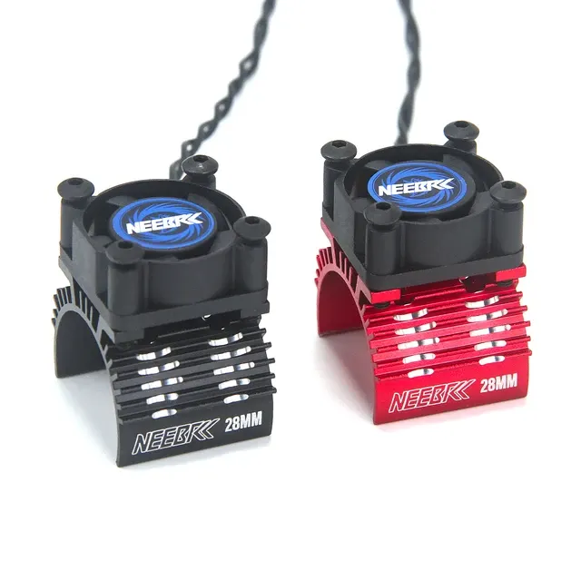 NEEBRC 28mm Metal Heat Sink with 25mm Fan 2