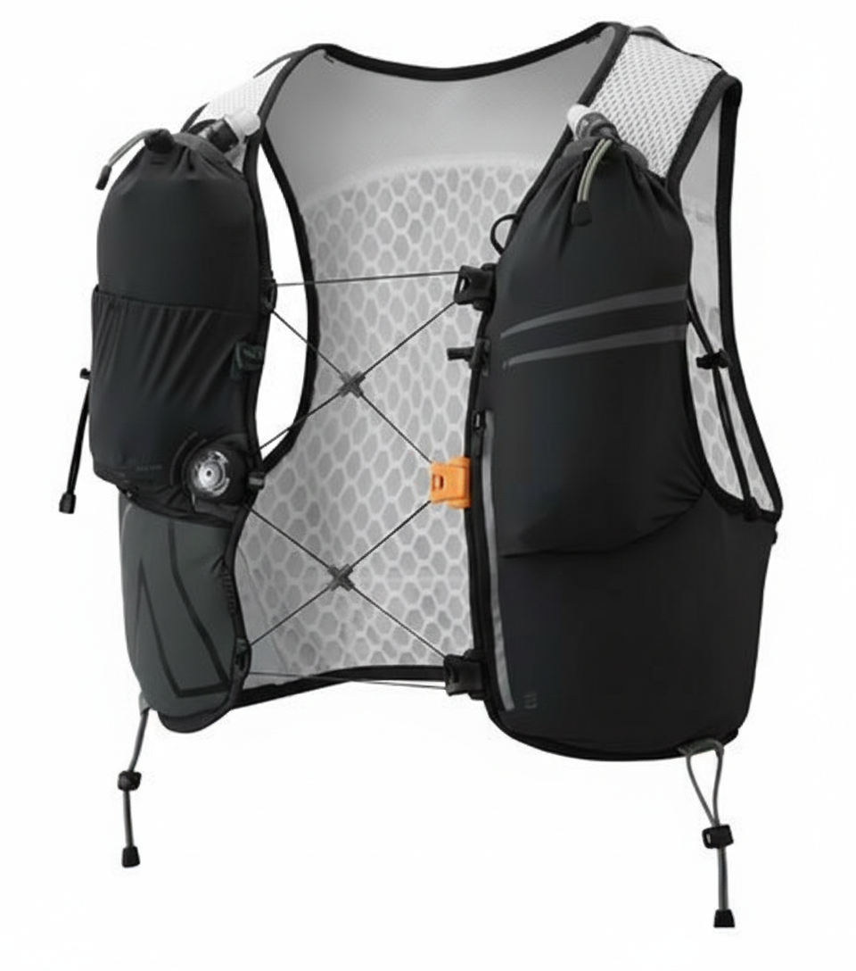 Lightweight Running Hydration Vest With Breathable Mesh Back 3