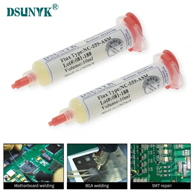 NC-559 10 cc Flux for SMD Soldering 4