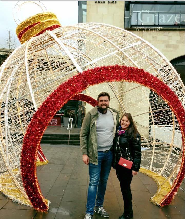 Riesige Außen-Weihnachtskugeln als Dekoration 3