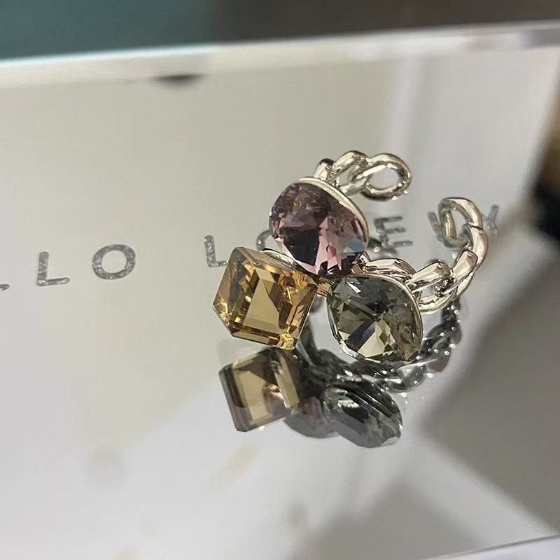 Maillard Geometric Square Ring For Women Light Luxury