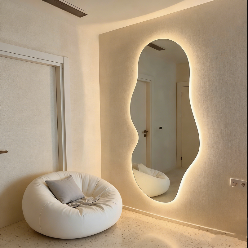 Framed LED Bathroom Mirror with Anti-Fog 4