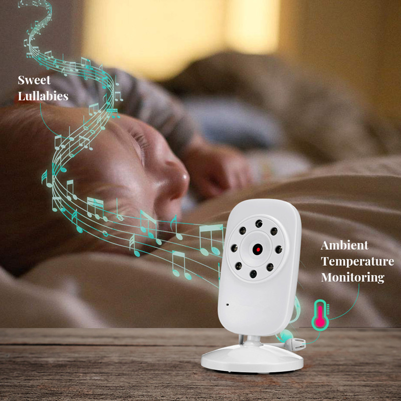 3.5-Inch Wireless Baby Monitor with Night Vision 4
