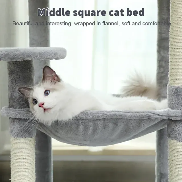 Cat Tree with Toys 2