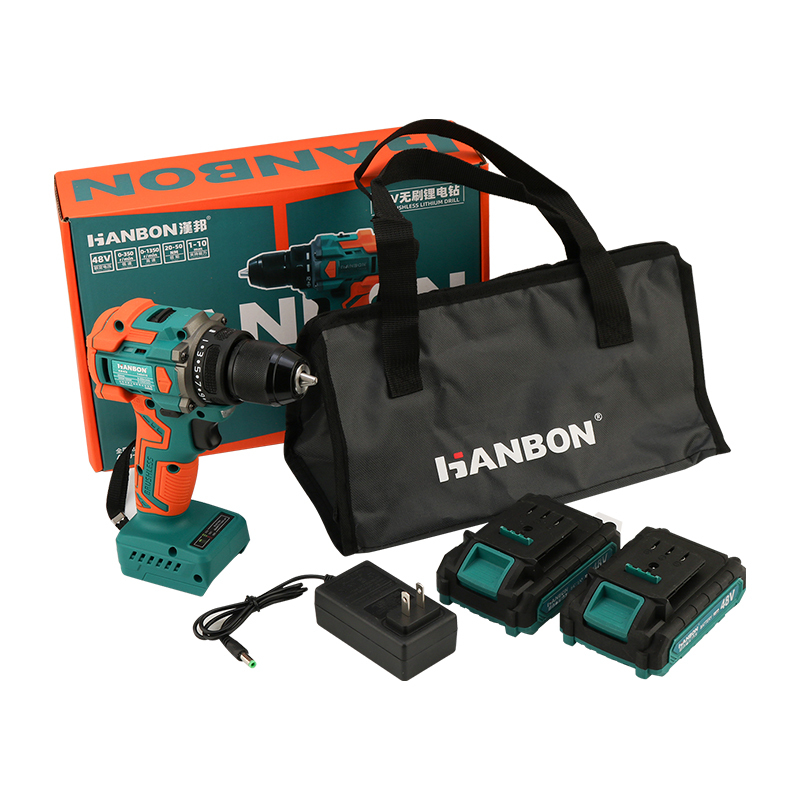 48V Cordless Electric Drill Hardware Combo Lithium Battery 2