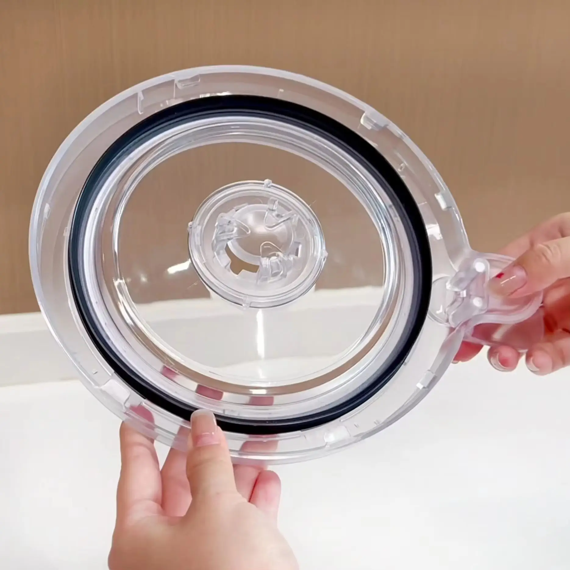 Deckel für Thermomix TM7 Mixbehälter PC Transparent Visualisierungsdeckel 4