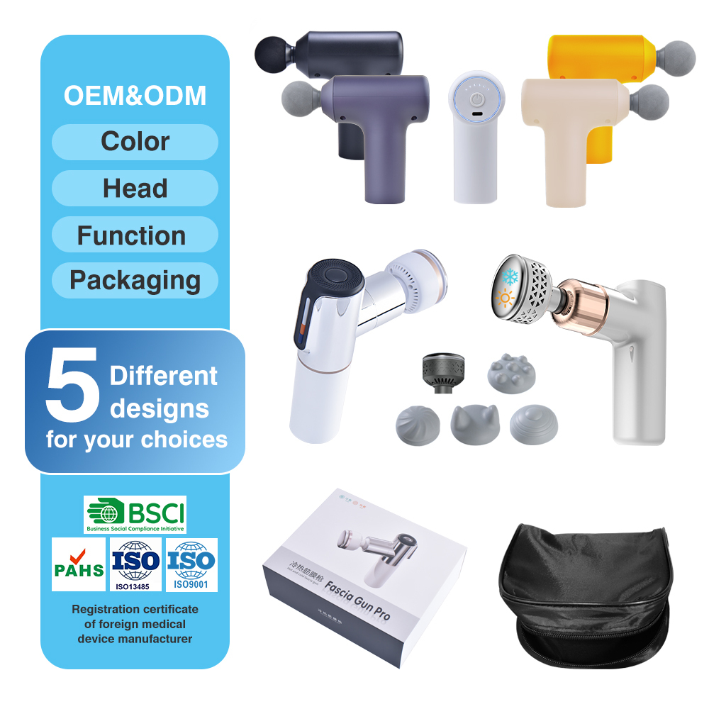 Rechargeable Mini Massage Gun with Heat 3