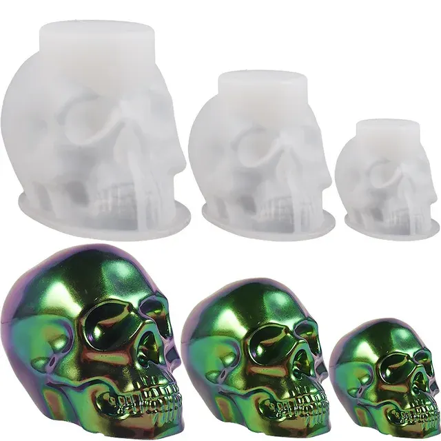 Skull Silicone Mold 1