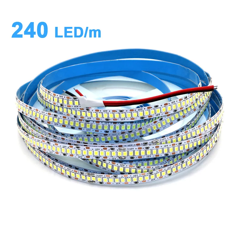 240LEDs m LED-Streifen 2835 DC12V 24V Heimbeleuchtungsstreifen 5M