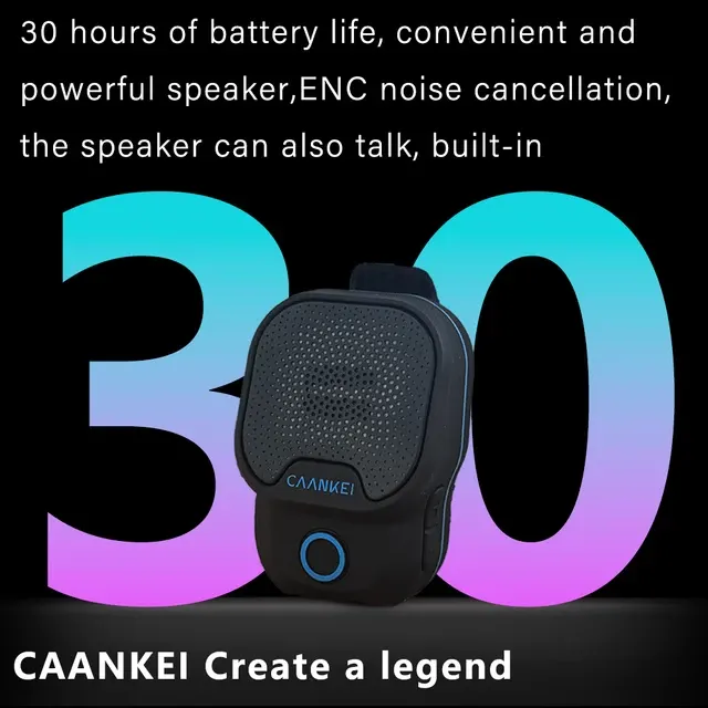 IPX7 Waterproof Clip-On Outdoor Speaker 3