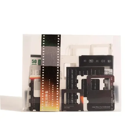 94-Piece Scrapbook Kit with Paper Mix