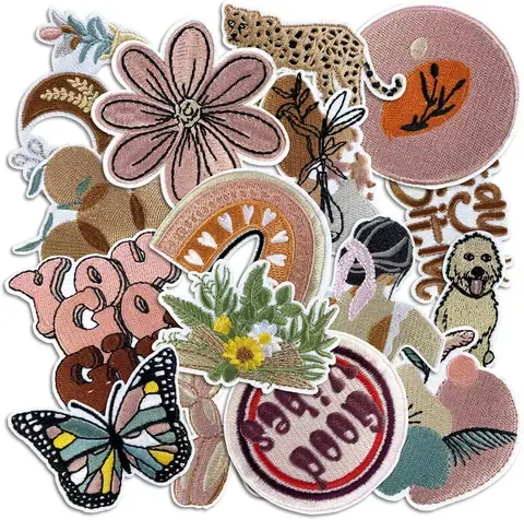 Embroidered Iron-On Patches