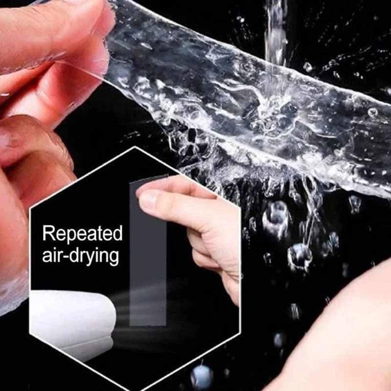 Transparent Nano Double-Sided Tape, Waterproof 2