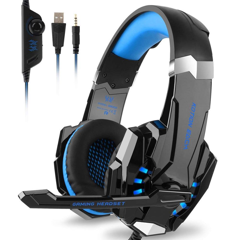 Stereo Gaming Headset with LED Light 2