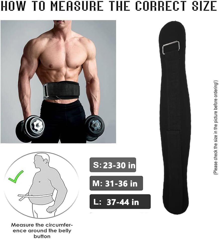 Gym Lifting Belts Polyester Adjustable Bodybuilding Weightlifting With 3