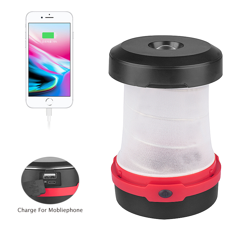 Promotion Gift Telescopic Led Camping Lantern Adventure Rechargeable 2