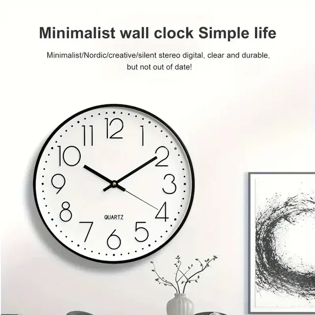 Silent Wall Clock 3