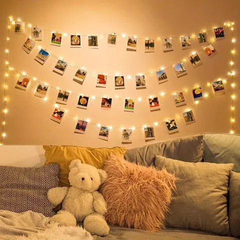 Foto-Clip-Lichterkette