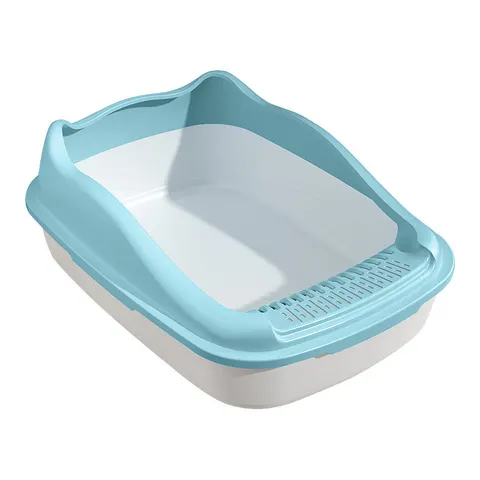 Semi-Enclosed Cat Litter Box Anti-Splash