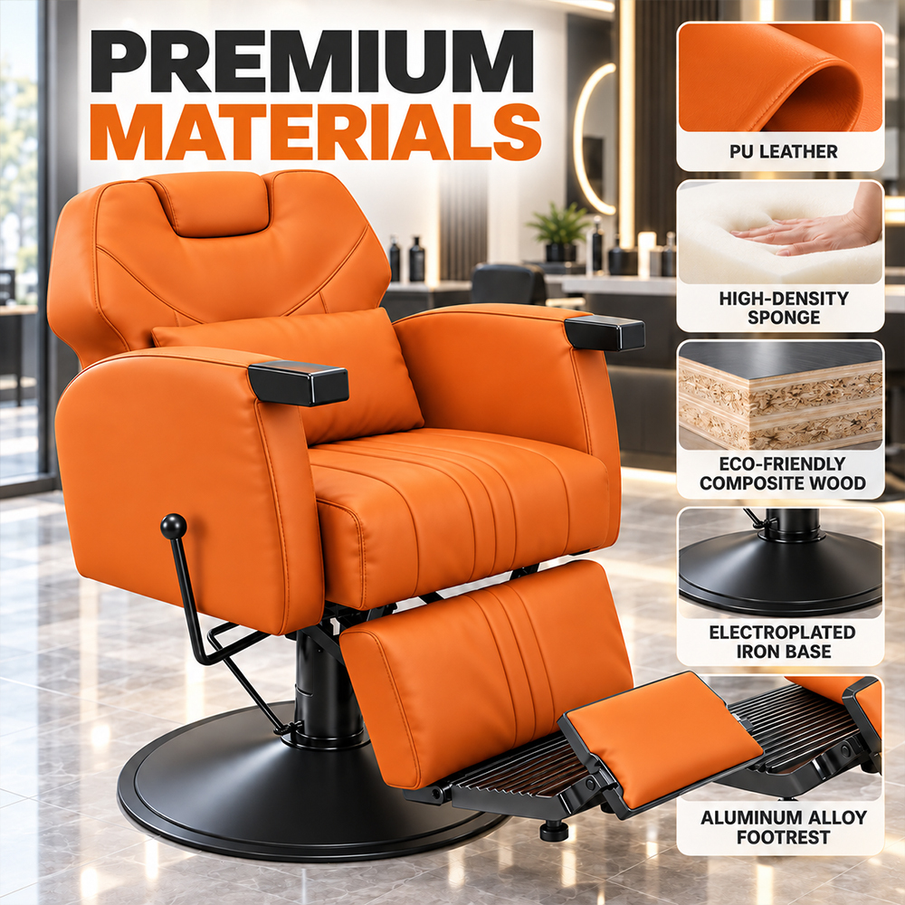 Heavy Duty Barber Chair 150 kg 2