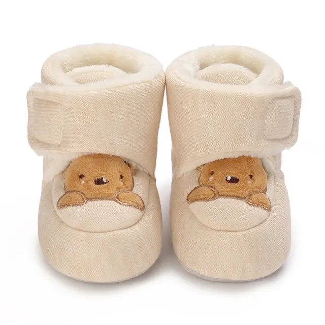 Soft Cotton Cartoon First-Walker Shoes 4