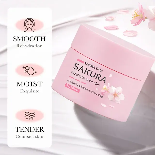 Cherry Blossom Facial Cream for Dry Skin 3