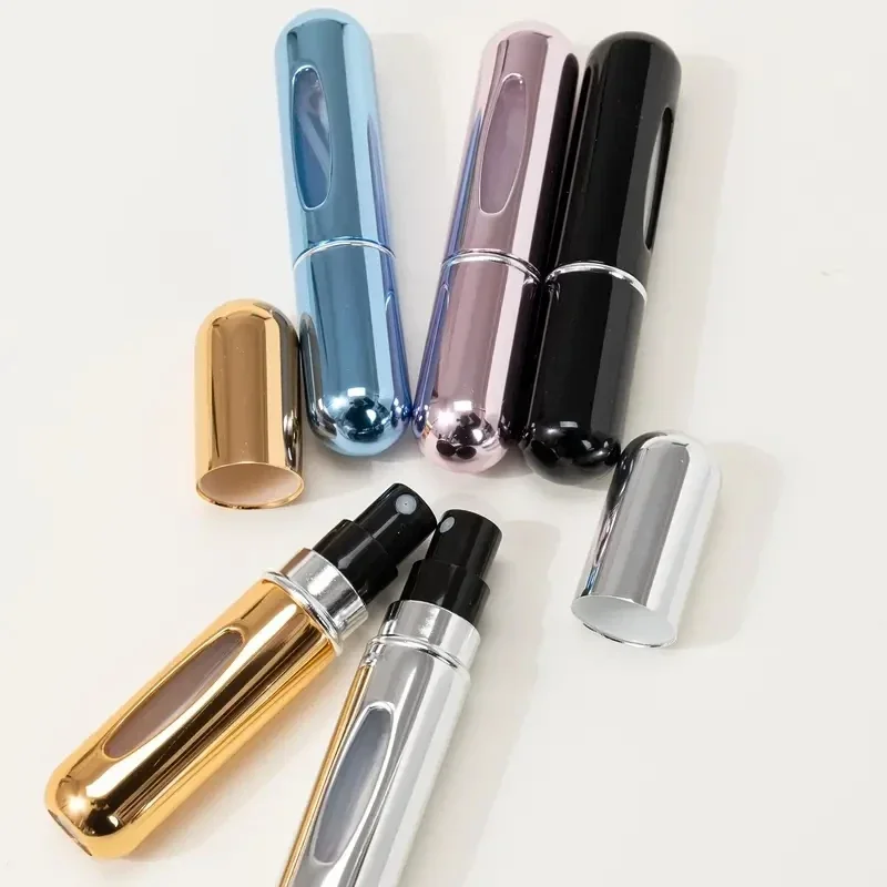 1 Stück Tragbare 5ml Mini-Reise-Parfümflasche Nachfüllbare Sprühflasche Kleine 2