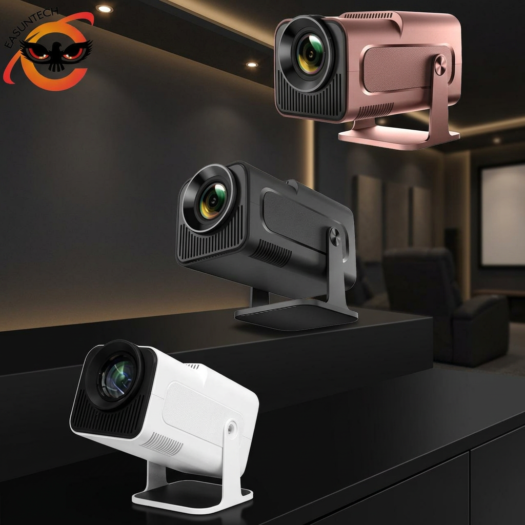 Portable Mini Projector with WiFi 6 3