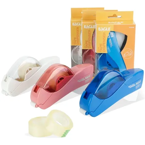 Auto-Klebebandabroller-Schneider mit Abschlepprollenband Tragbarer Schreibwaren-Handbandhalter zum Verpacken von