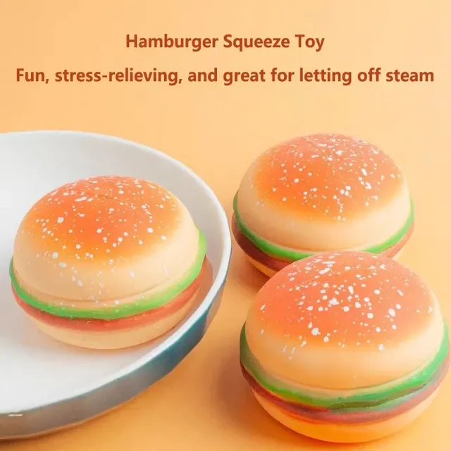 Burger Squishy Toy 3