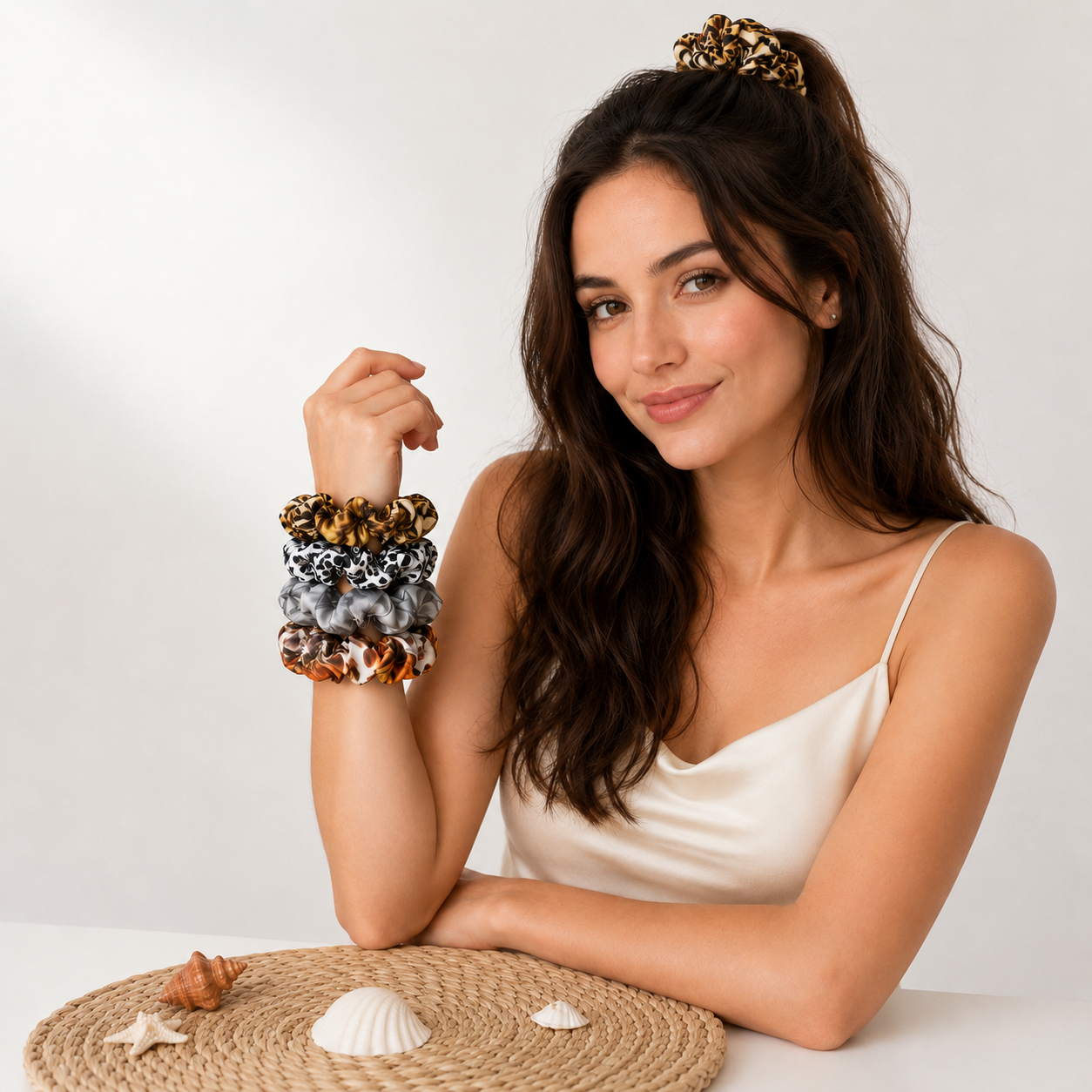 12-Piece Satin Hair Ties Set 2