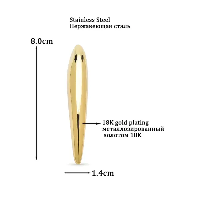 Stainless Steel Brooch 3