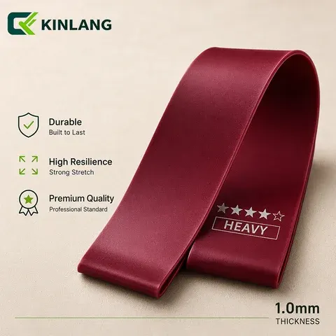TPE Yoga Resistance Bands Set 5 Pieces Durable