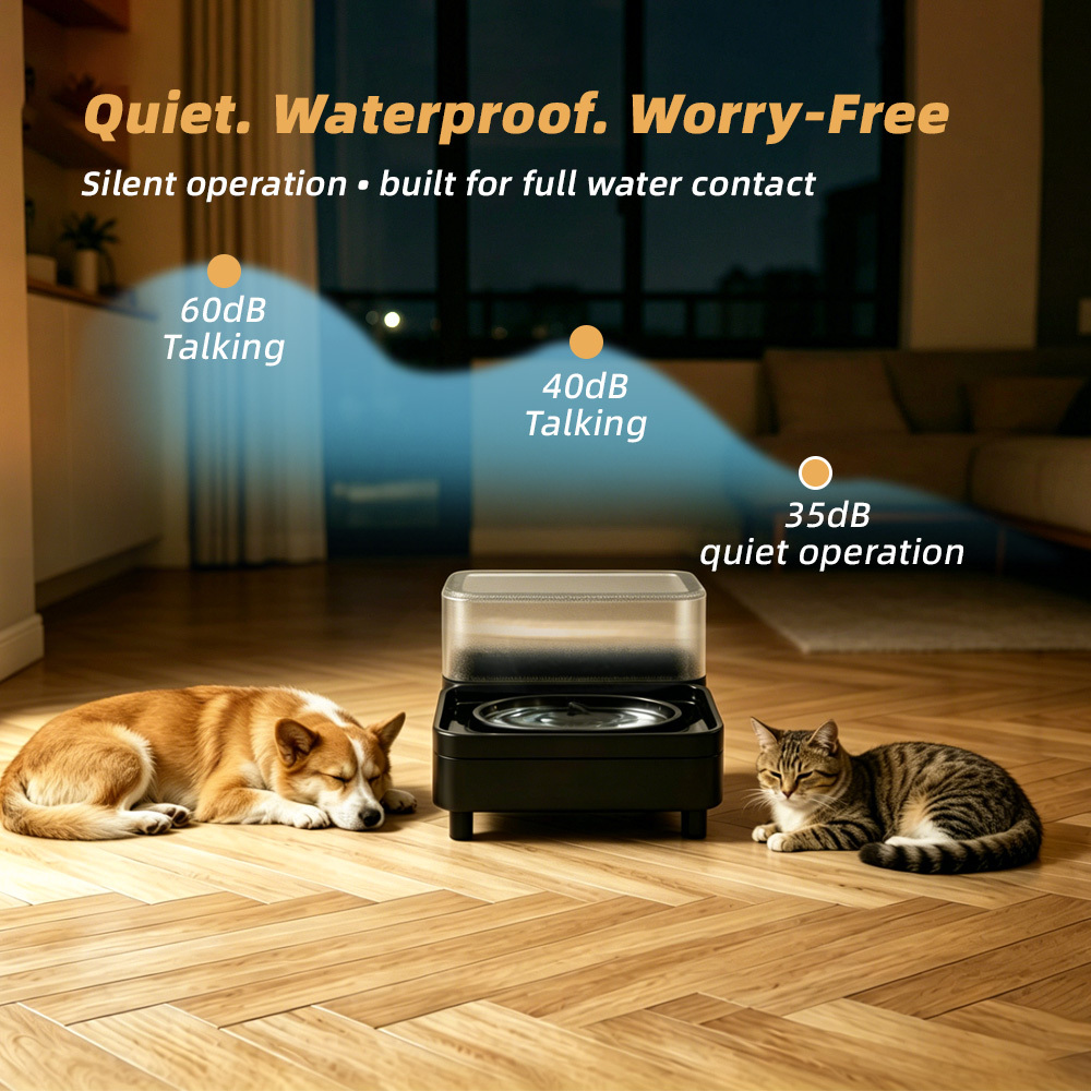 Quiet 8L Pet Water Fountain for Dogs 4