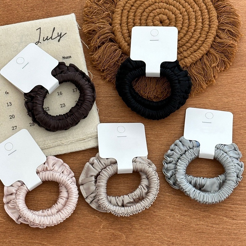 Satin Hair Scrunchies 2-Piece Set 2
