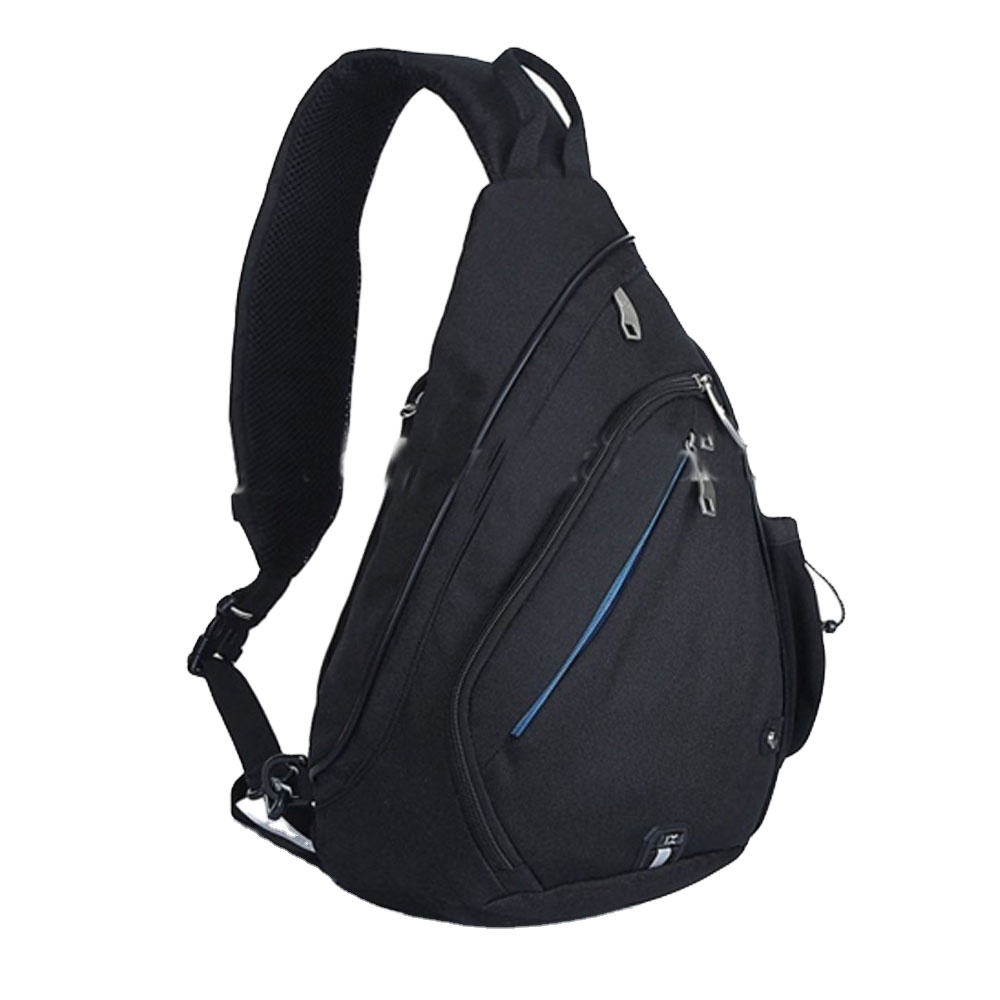 Polyester Single Shoulder Pack Backpack Bag Sling