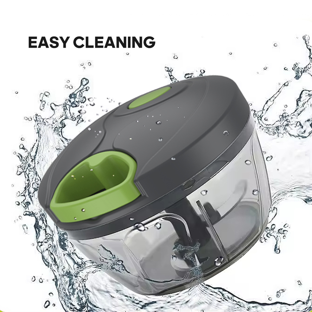 Manual Hand Crank Vegetable Chopper 4