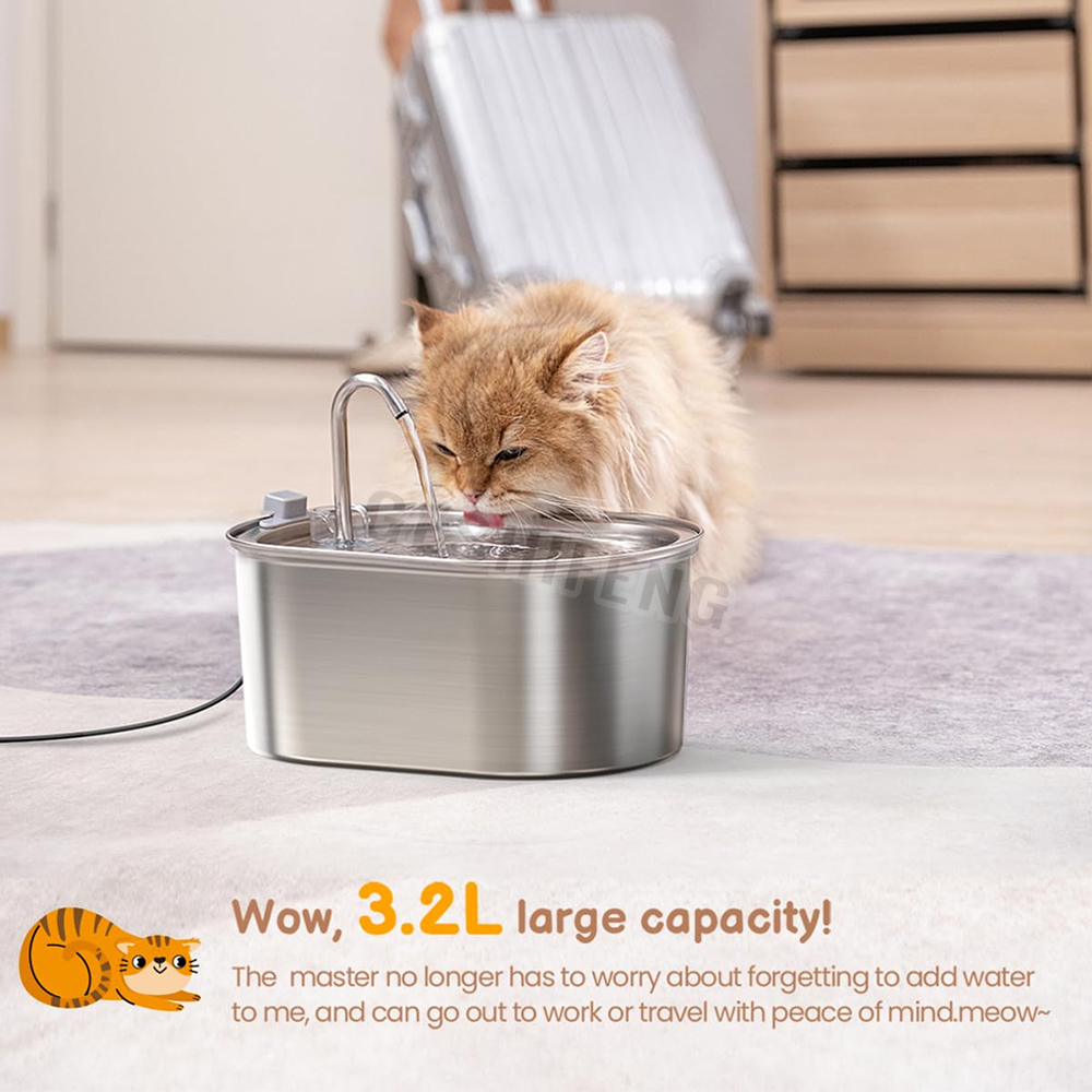 Automatic 3.2L Cat Water Fountain with Filter 2