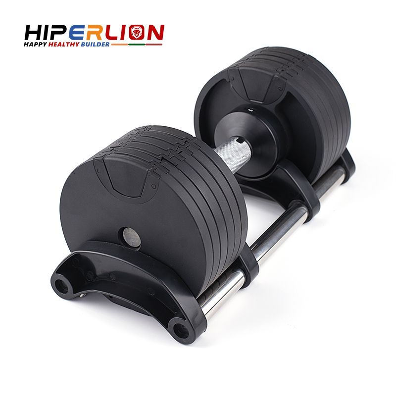 Adjustable Dumbbell Set 20kg with Stand 2