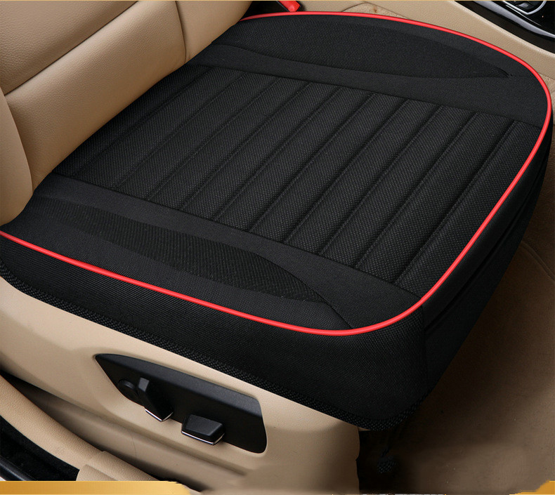 Car Plush Cushion Three-piece Set Tie-free Non-slip Without 3