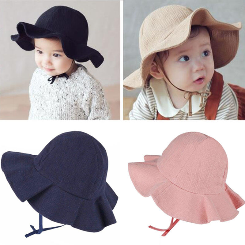 Summer Round Face Sun Visor Hat Children 2