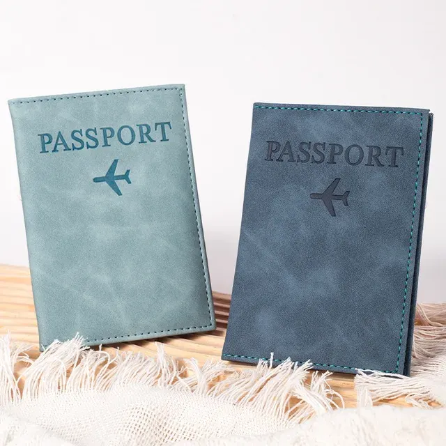 Passport Holder With World Map 2