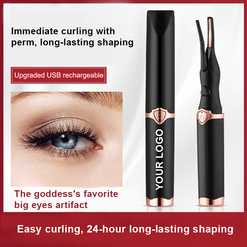 Safe Heated Eyelash Curler Private Label Double-side 4